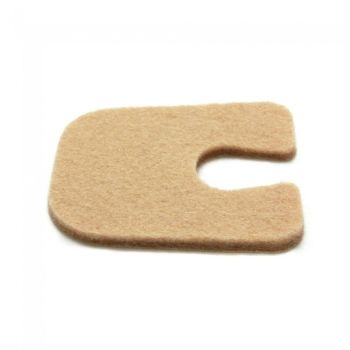 PAD, FELT FLESH 1/8", 100/PACK